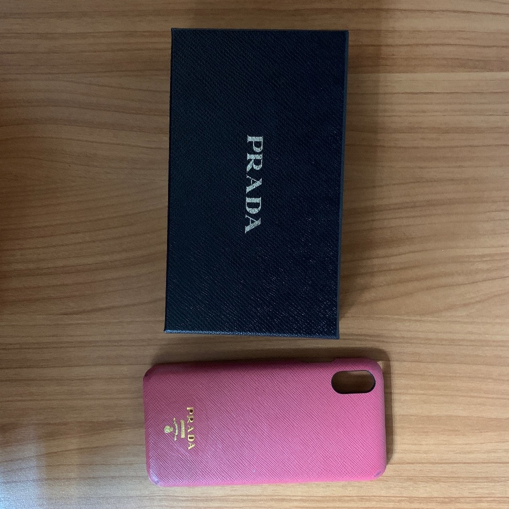 Authentic PRADA IPhone XS MAX case